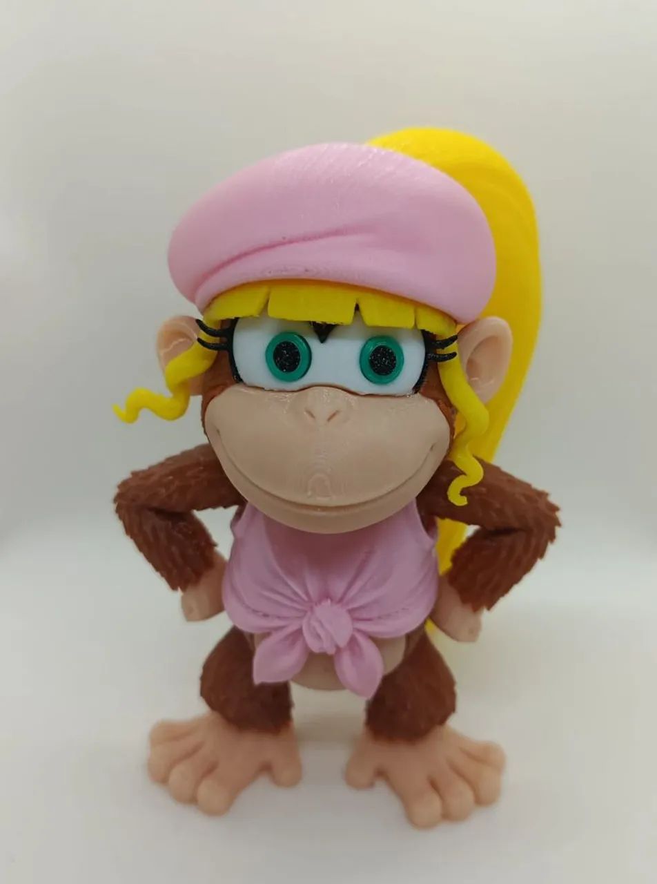 Diddy Kong ou Dixie Kong 3D  - Foto 2