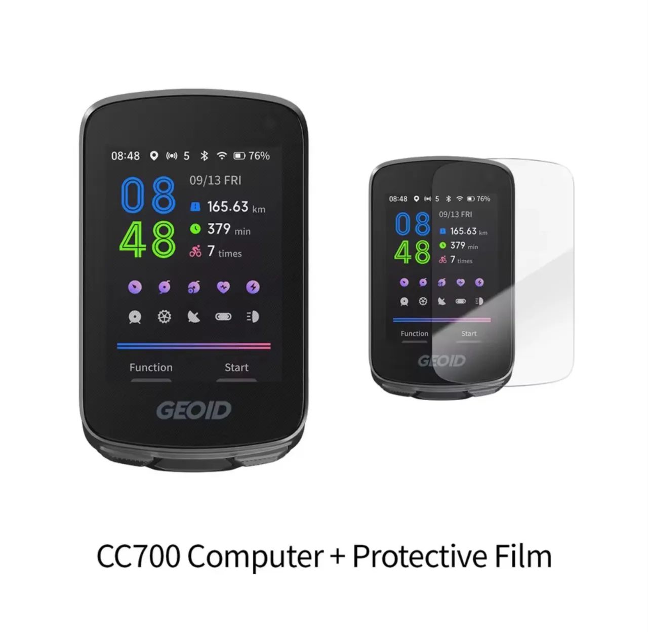 GEOID CC700 GPS Ciclocomputador Bike Novo 