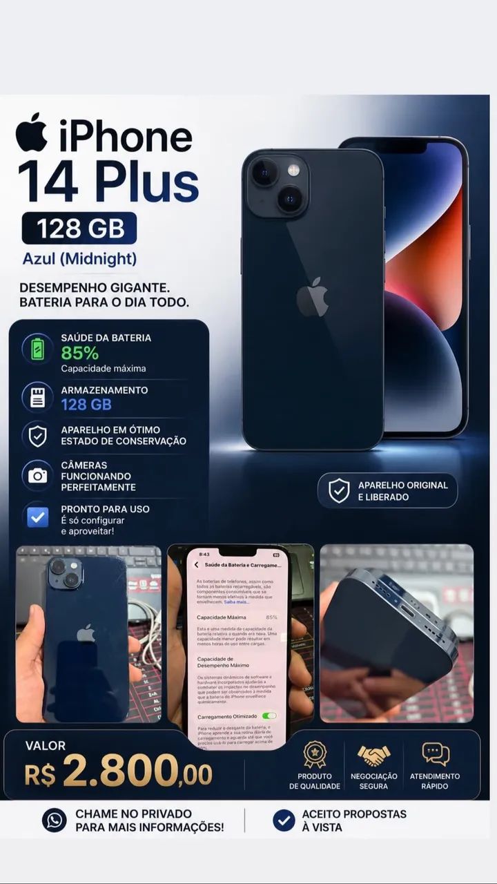 iPhone 14 Plus 128gb