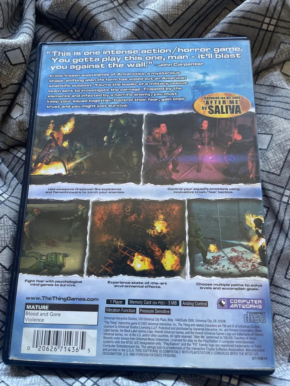 Jogo The Thing Ps2 Original  - Foto 6