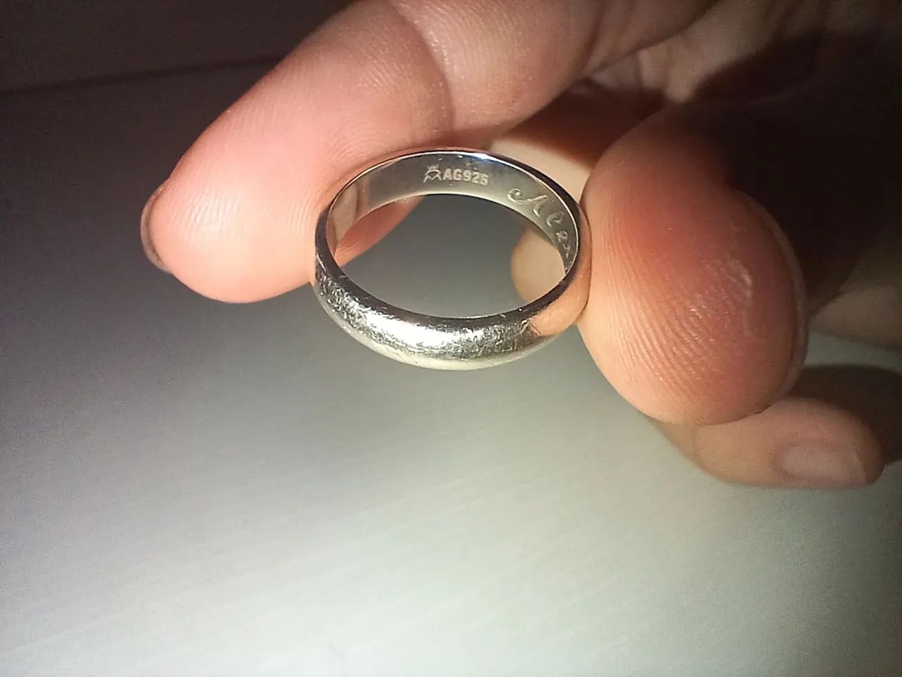 Aliança de Prata 925 Maciça (4g) - Aro 18 - Foto 2