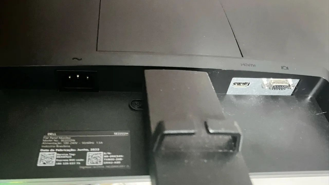 Monitor Dell de 21.5" SE2222H Tela Quebrada - Foto 2