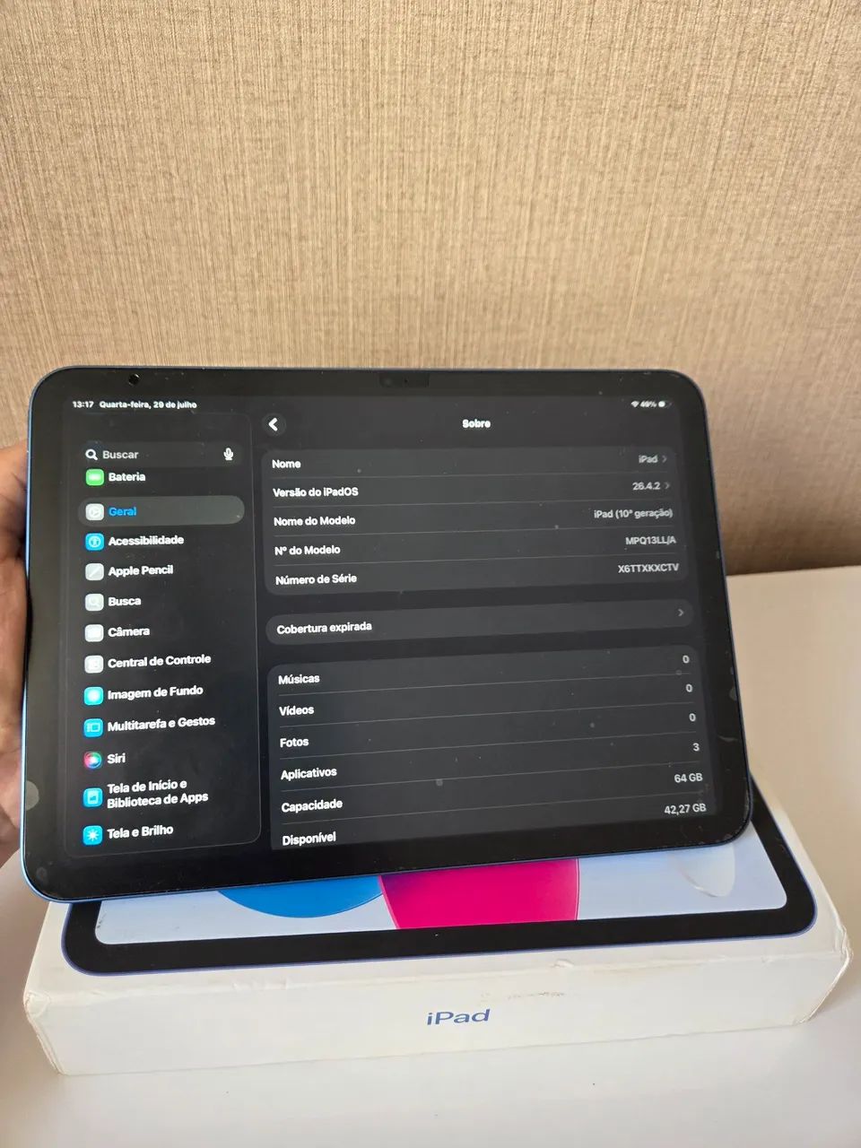 Ipad 10 novinho! - Foto 4