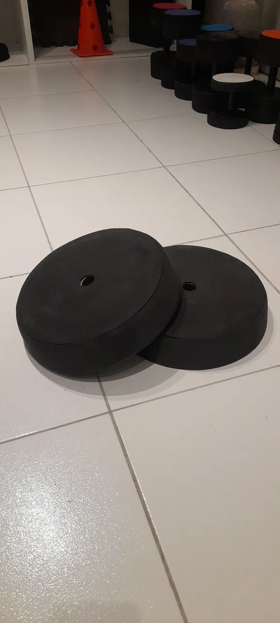 2 anilhas de 10kg - Foto 3