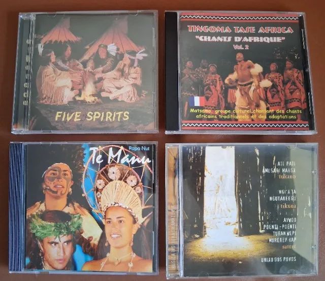 CDs -Relax, Instrumental, New Age e Povos Originários - Foto 3