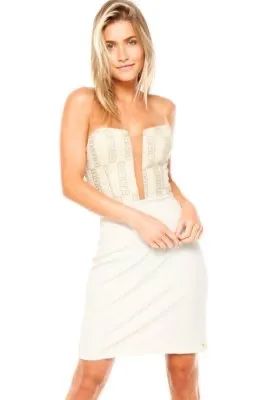 Vestido branco colcci  - Foto 3