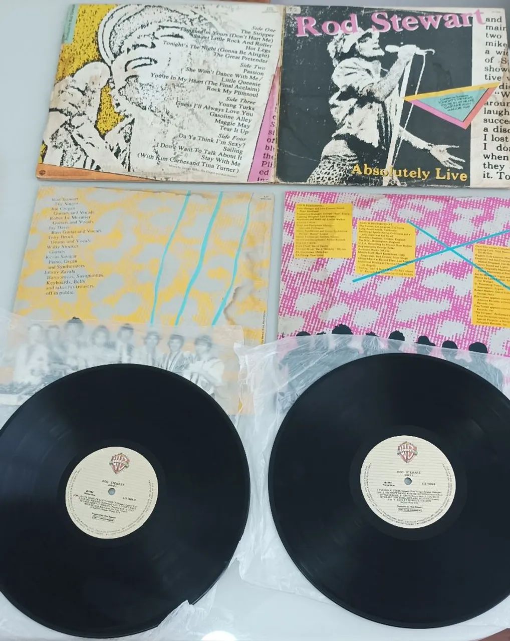 Disco Vinil Rod Stewart Absolutely Live Duplo - Foto 2