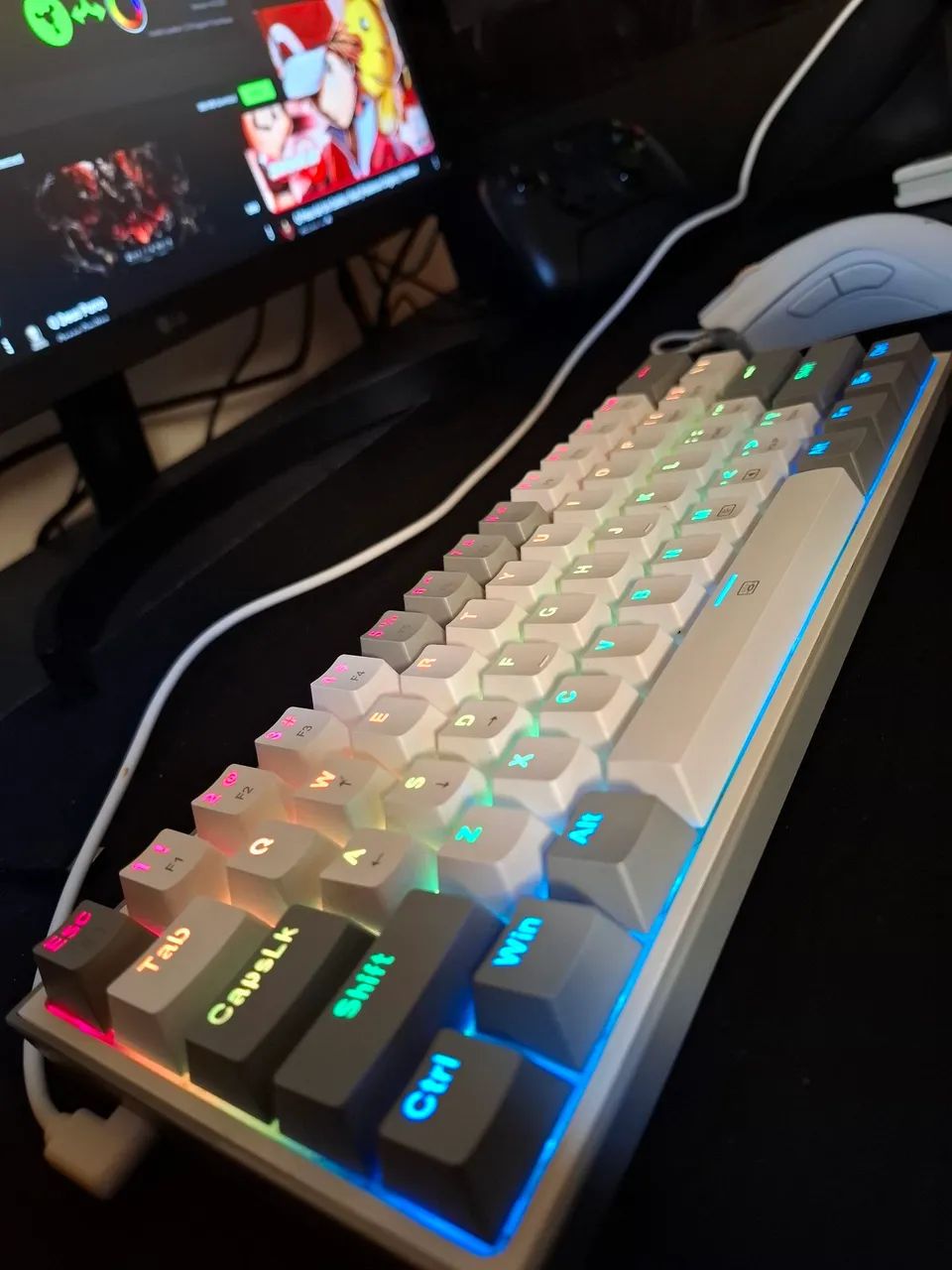 Kit Teclado e Mouse Gamer  - Foto 4