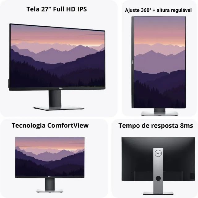 Monitor Dell 27 polegadas Full HD - Foto 2