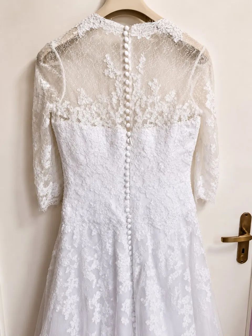 Vestido de noivas branco longo  - Foto 5