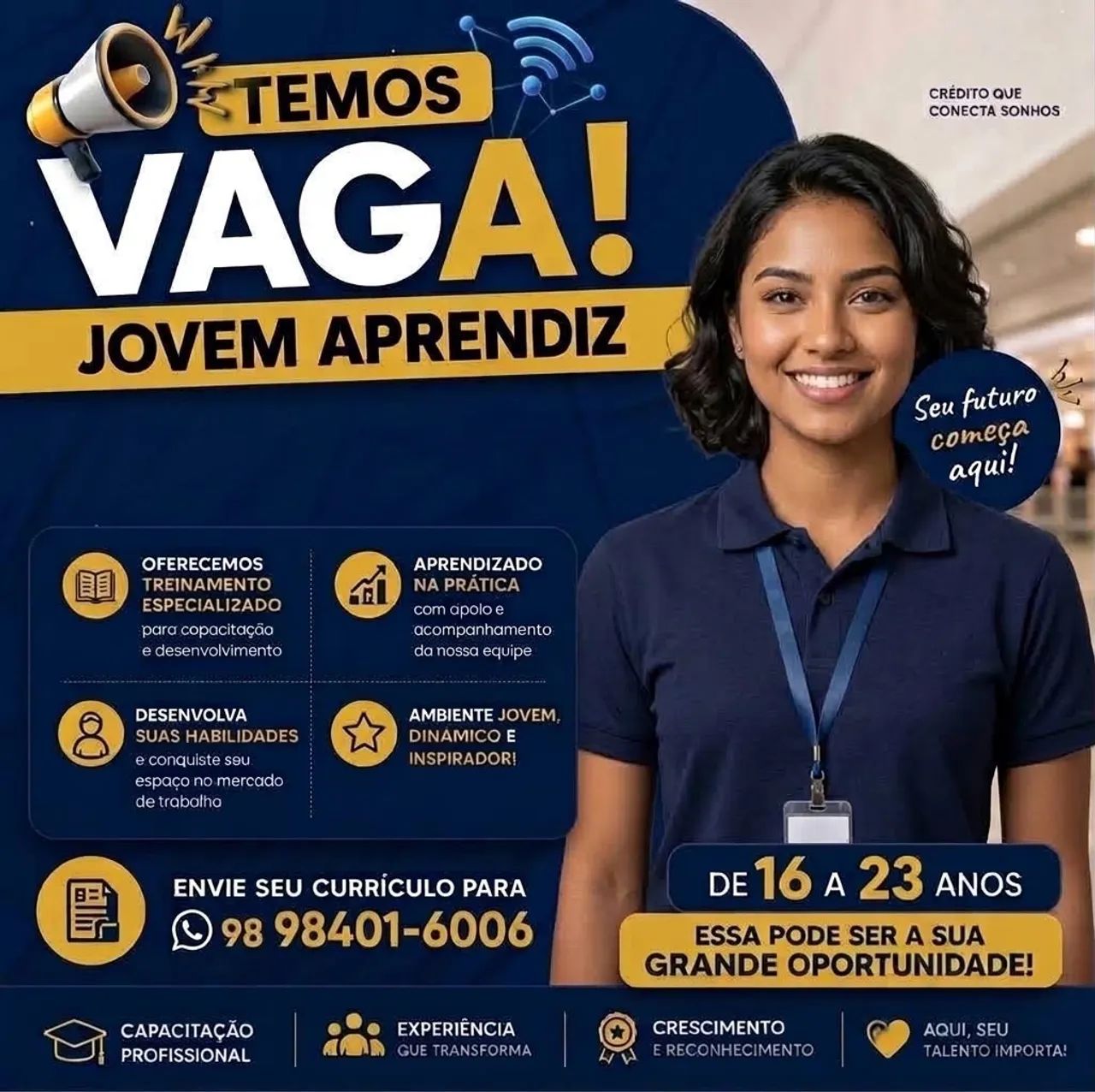 VAGA DE EMPREGO!!