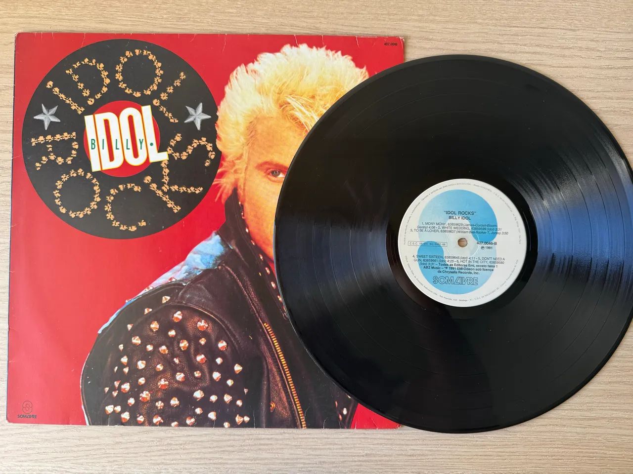 LP Billy Idol - Idol Rocks  - Foto 2