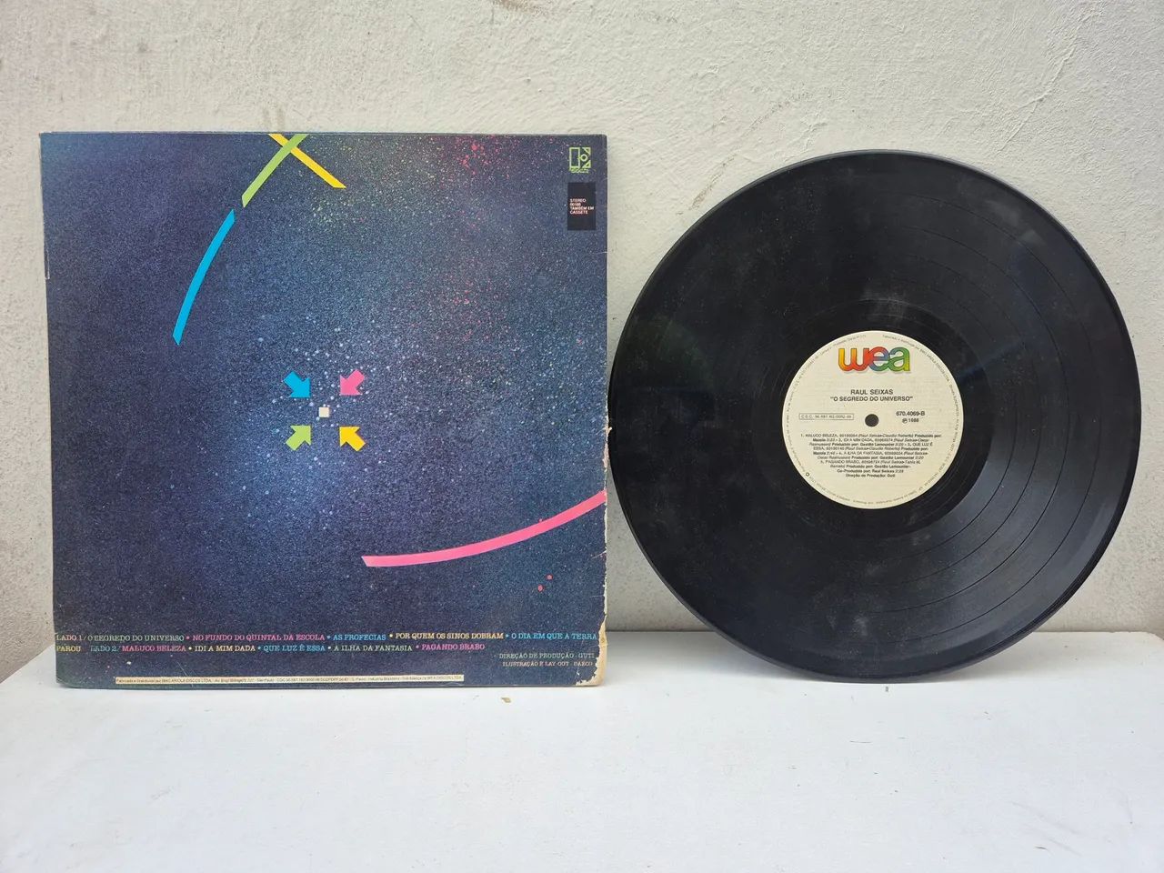 LP - Raul Seixas - O Segredo do Universo - Ano 1988 - Foto 2