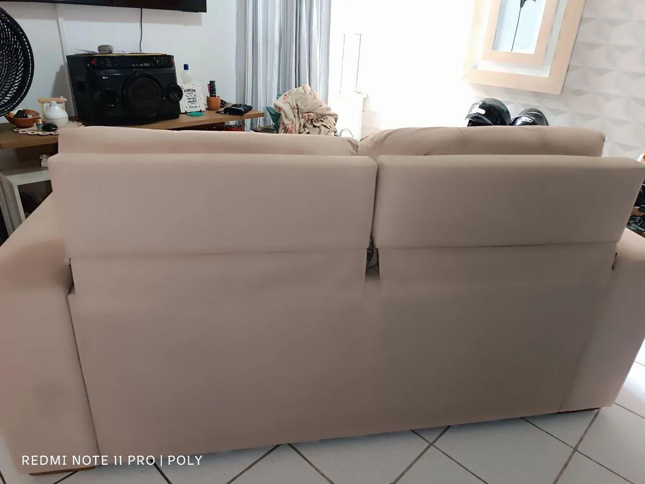 Sofá retrátil impermeável 