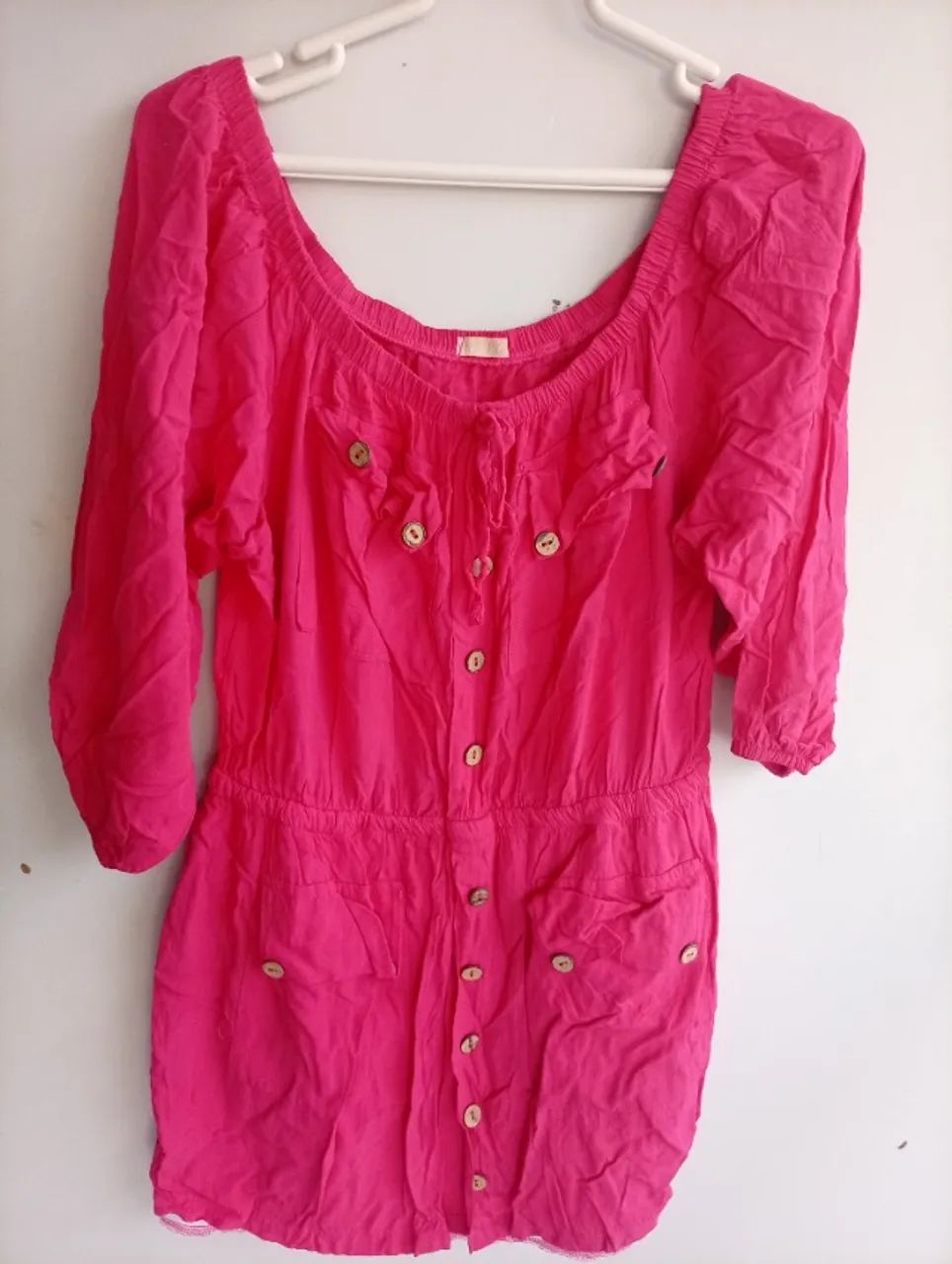 Vestido soltinho Rosa 