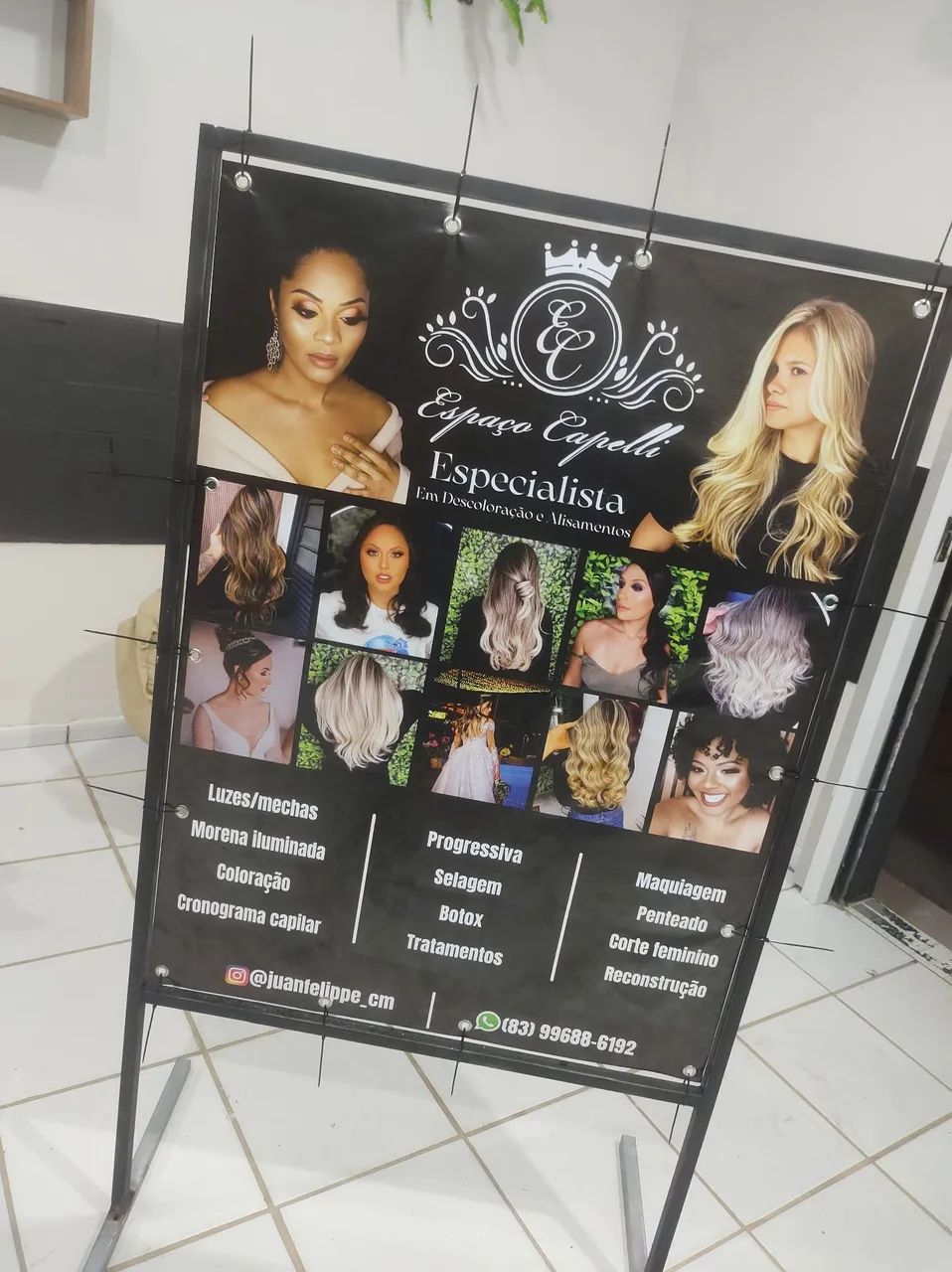 Vendo suporte para banner em ótimo estado!  - Foto 2