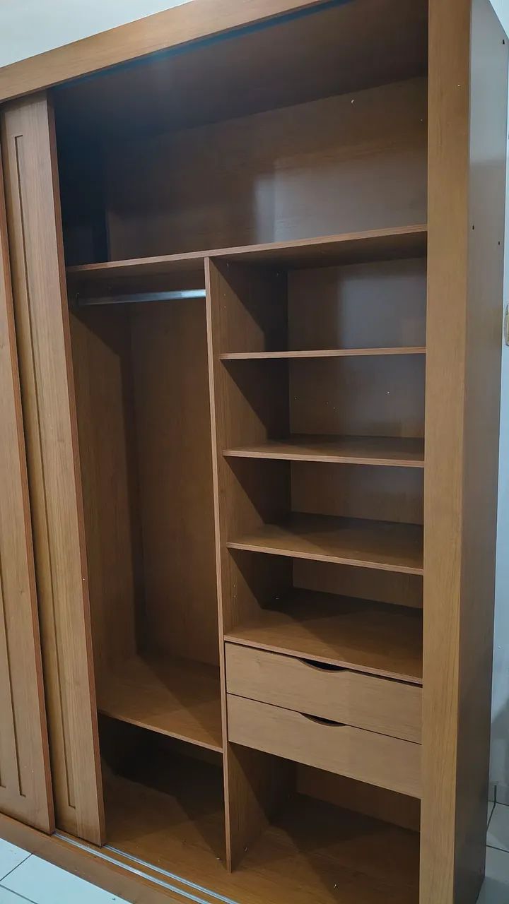 Guarda Roupa Casal com 2 portas de correr - Foto 2