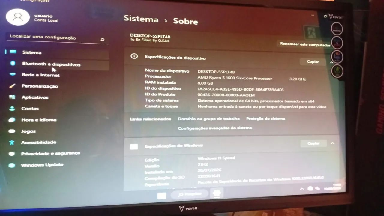 Computador gamer Amd Ryzen 5 1600 - Foto 2