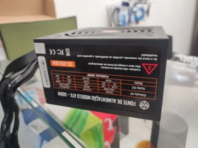 Fonte TGT 500W Bivolt Automática - NOVA - Foto 3