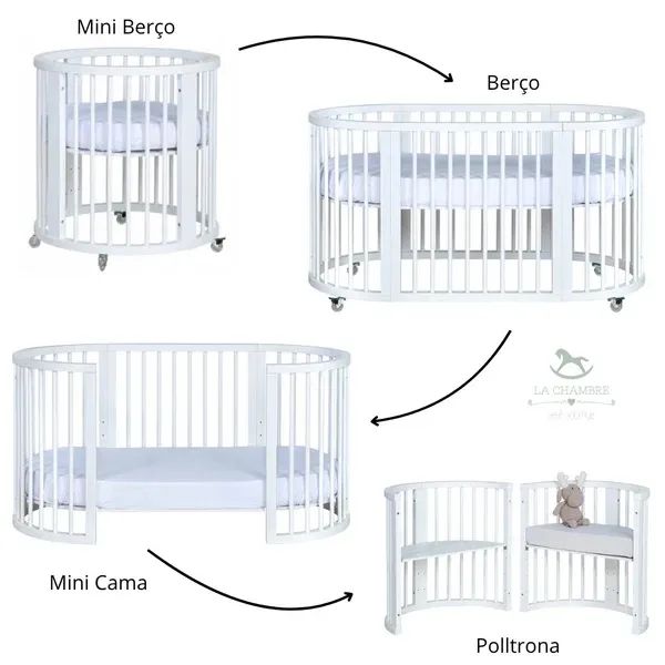Berço Crescer - Marca Sleeper - Foto 2