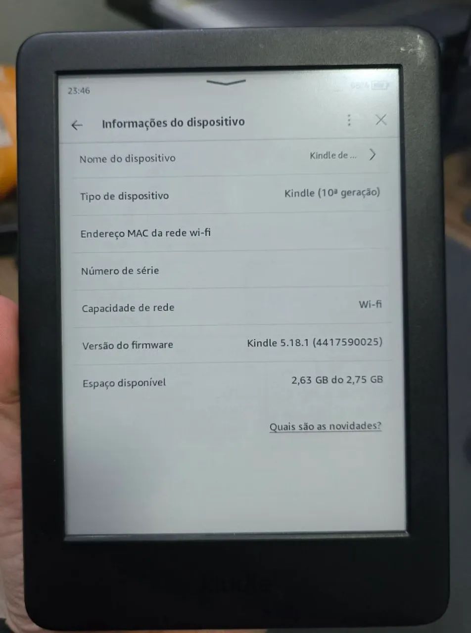 Kindle 10ª Geração 4GB  - Foto 2