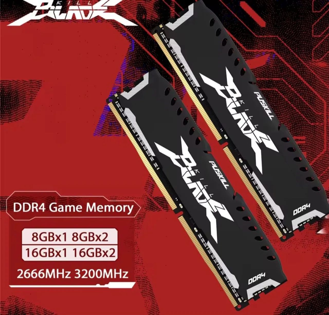 Memória Ram PUSKILL (2x8gb) - Foto 2