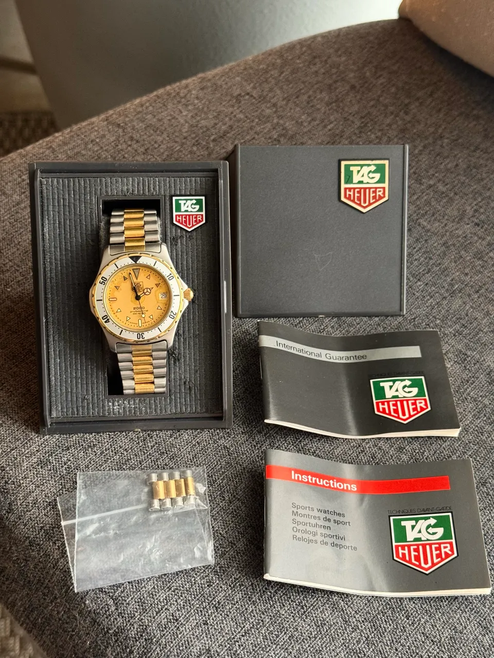 TAG Heuer 2000 974.006 38mm C/Caixa - Acessórios - Centro, São