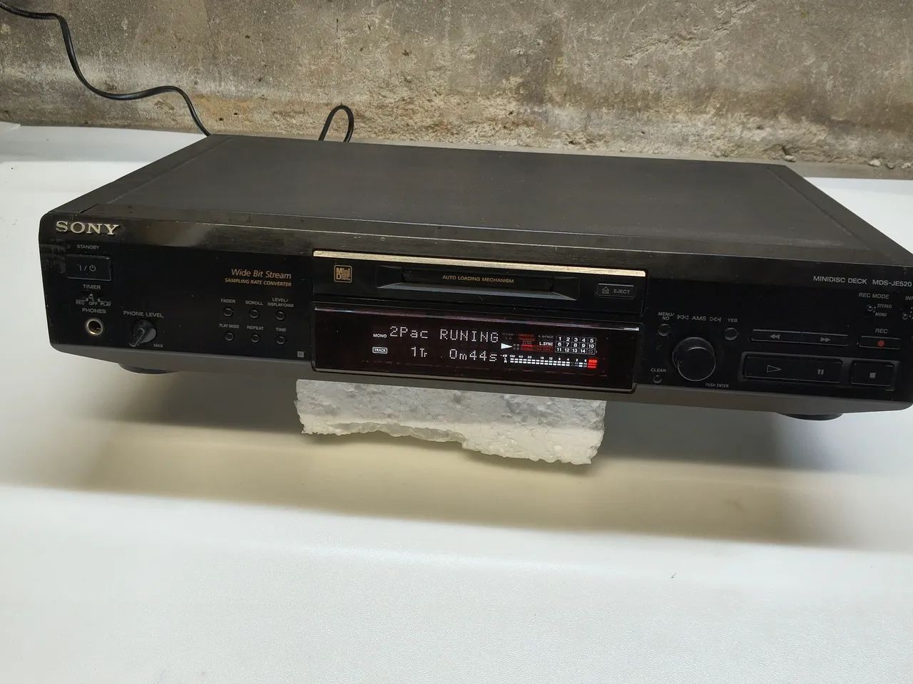 Mini disc sony MDS je520  - Foto 2