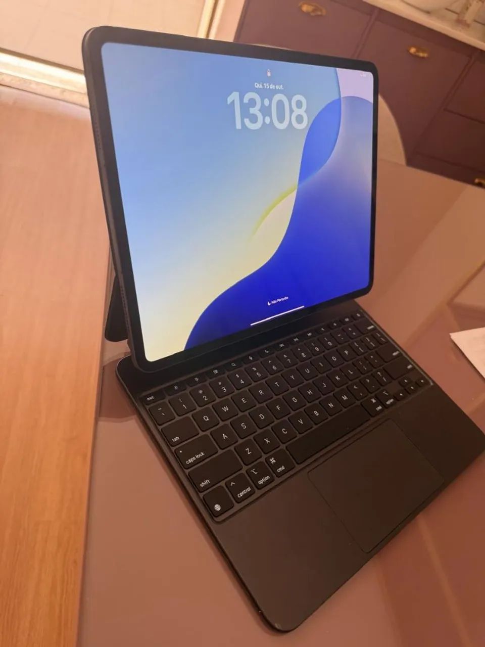 Ipad M4 Pro 13" 1T com Apple pencil, Magic Keyboard e carregador