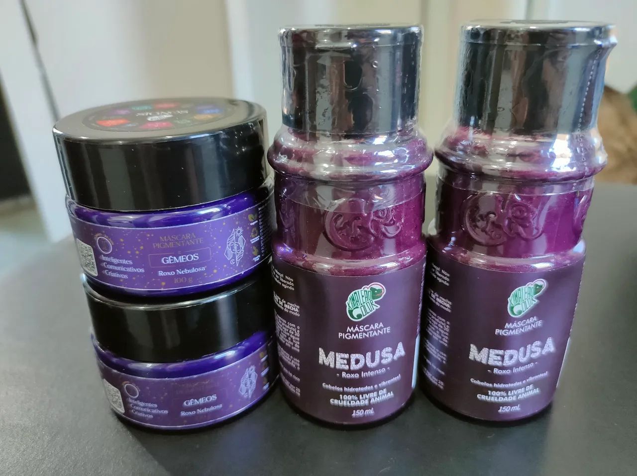 Máscara pigmentante medusa roxo  - Foto 2