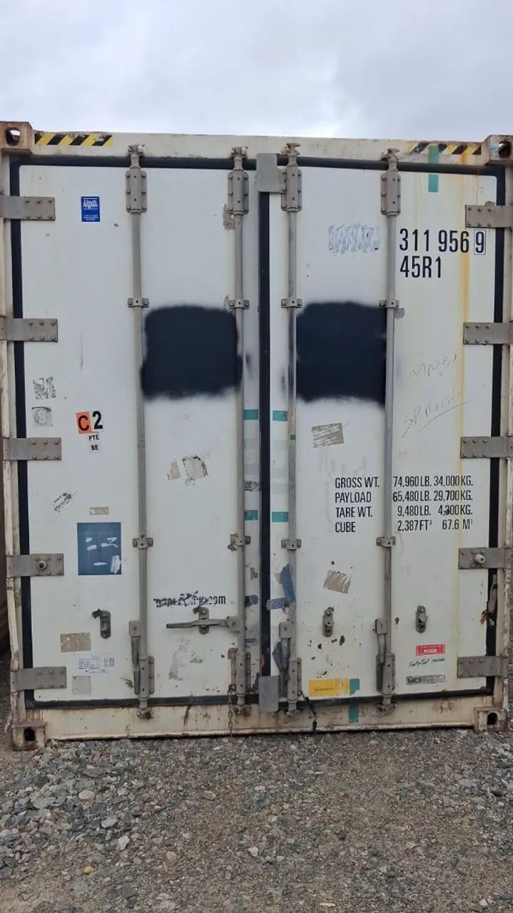 Reefer com revestimento em fibra sem motor e sem piso - Foto 3