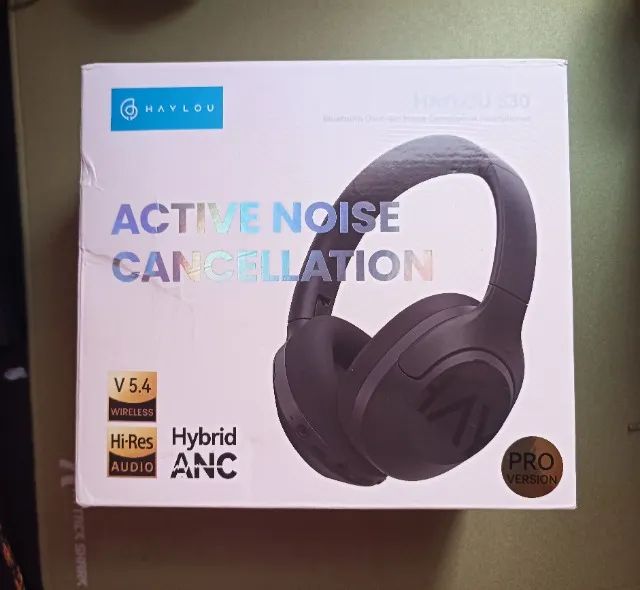 Fone de ouvido sem fio HAYLOU S30 cancelamento de ruído e microfone  - Foto 2