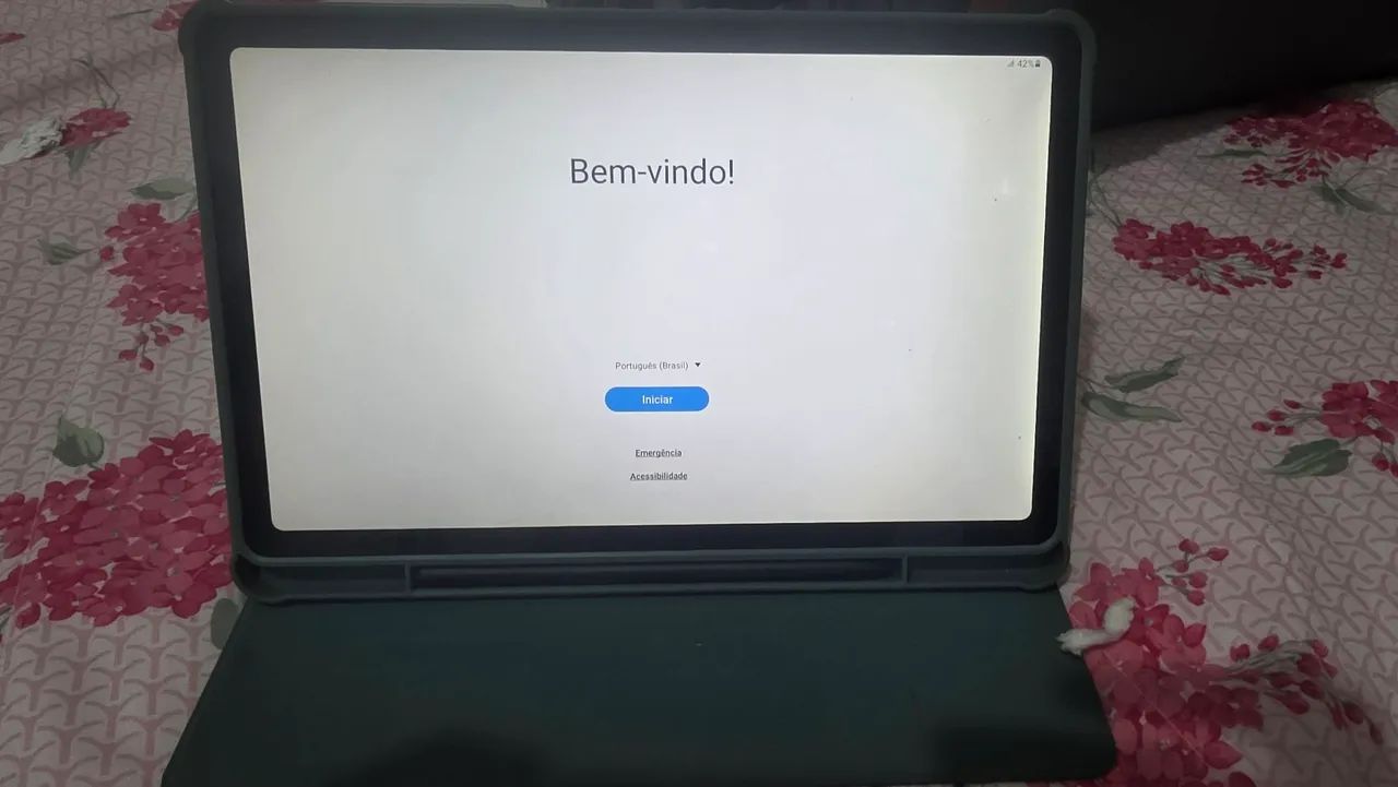 Samsung tab s6 lite com caneta