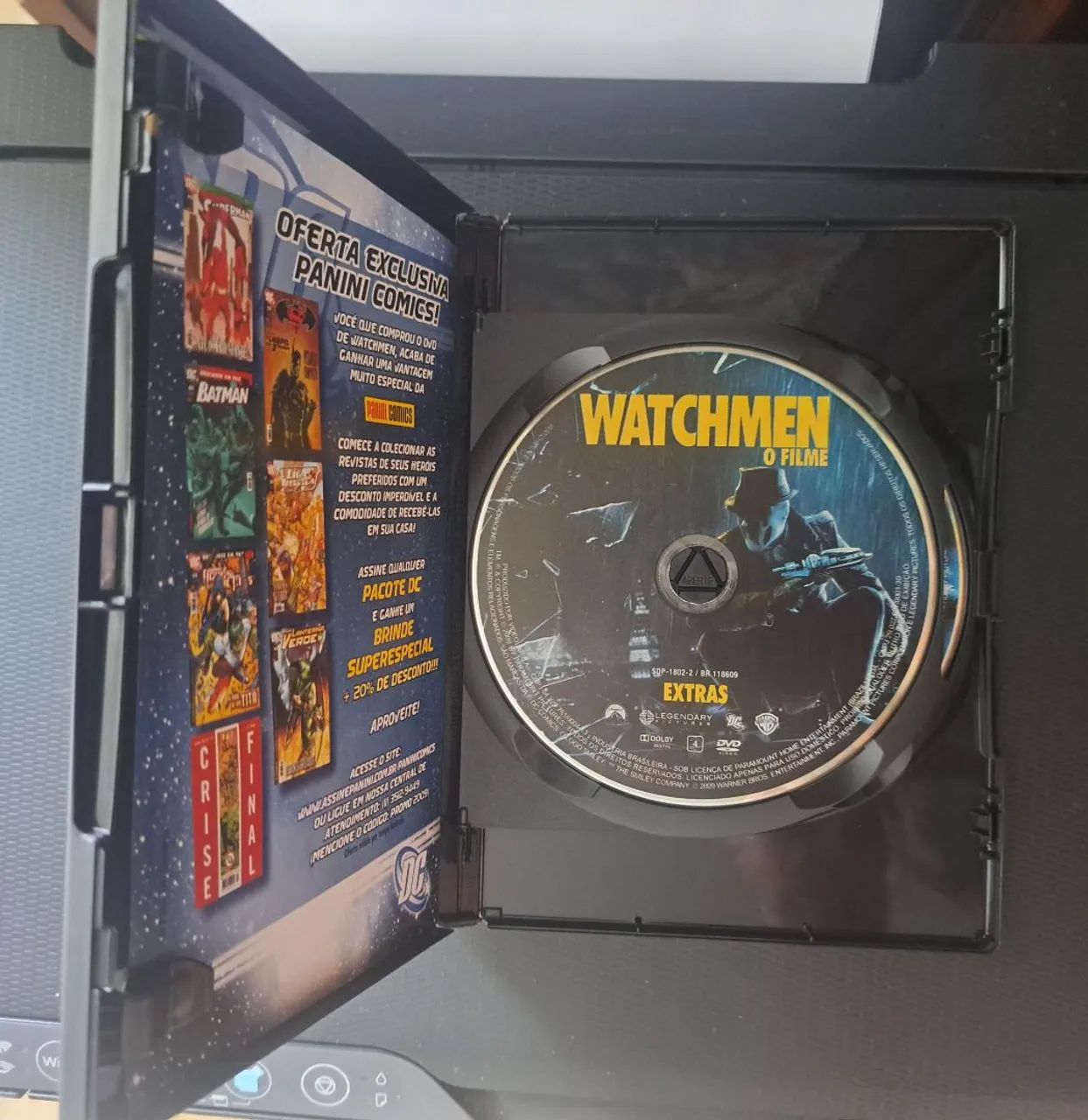 DVD duplo original Watchmen, o filme de Zack Snyder - DVD, Blu-Ray