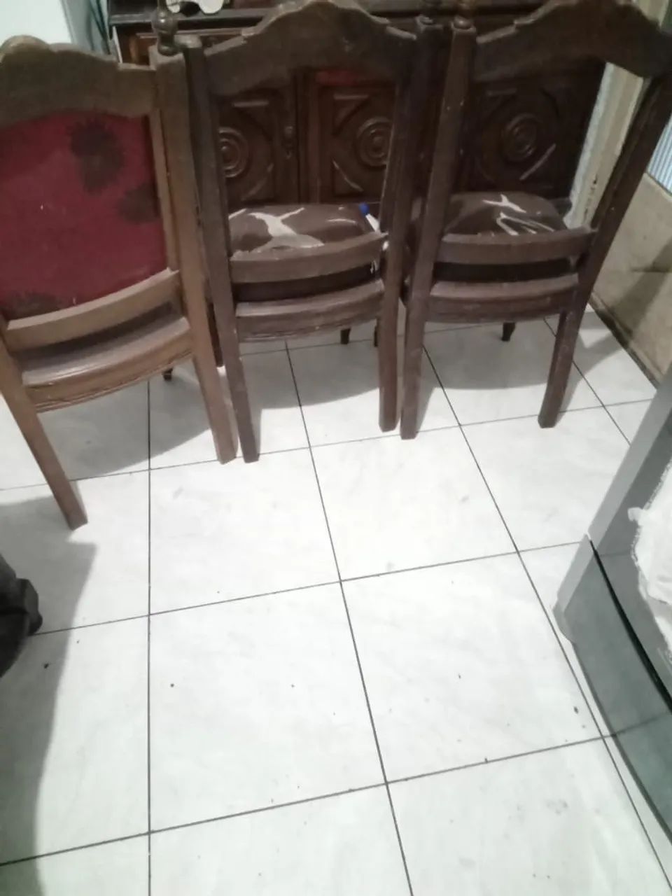 3 Cadeiras antigas para restaurar  - Foto 2
