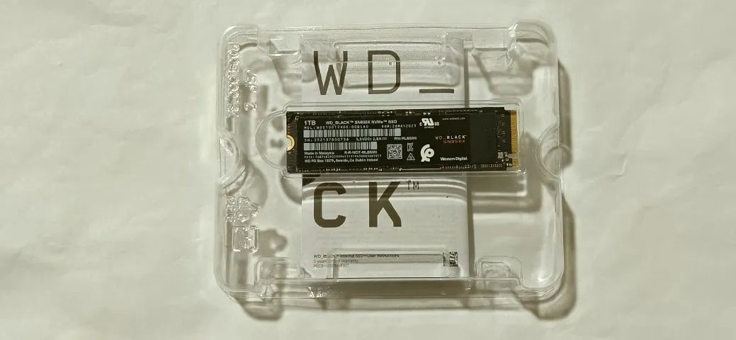 Ssd m.2 NVMe WD Black SN850X 1TB Usado - Foto 2