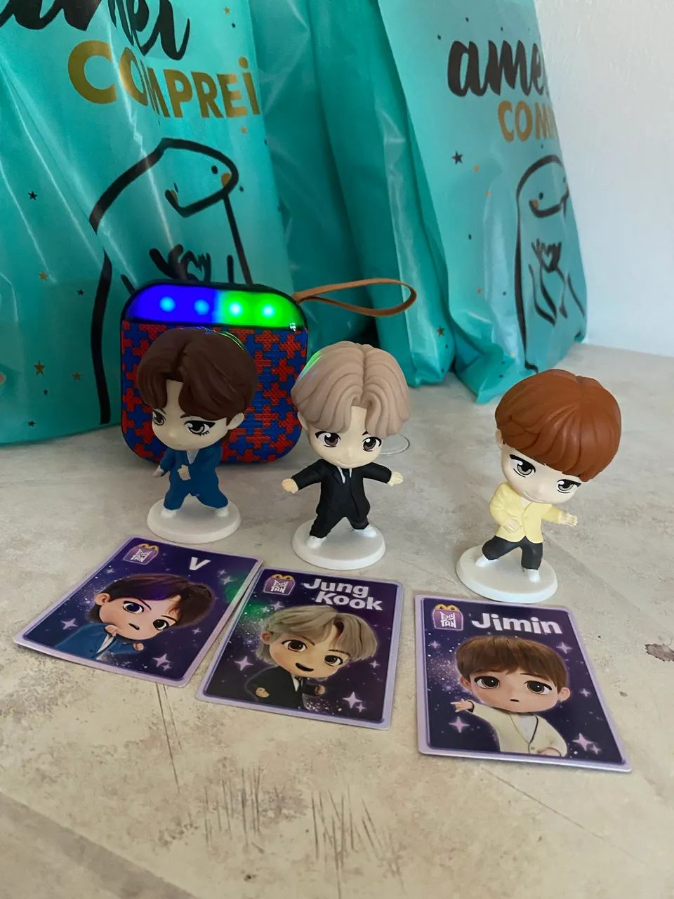 Bonequinhos BTS maknae line - Foto 4
