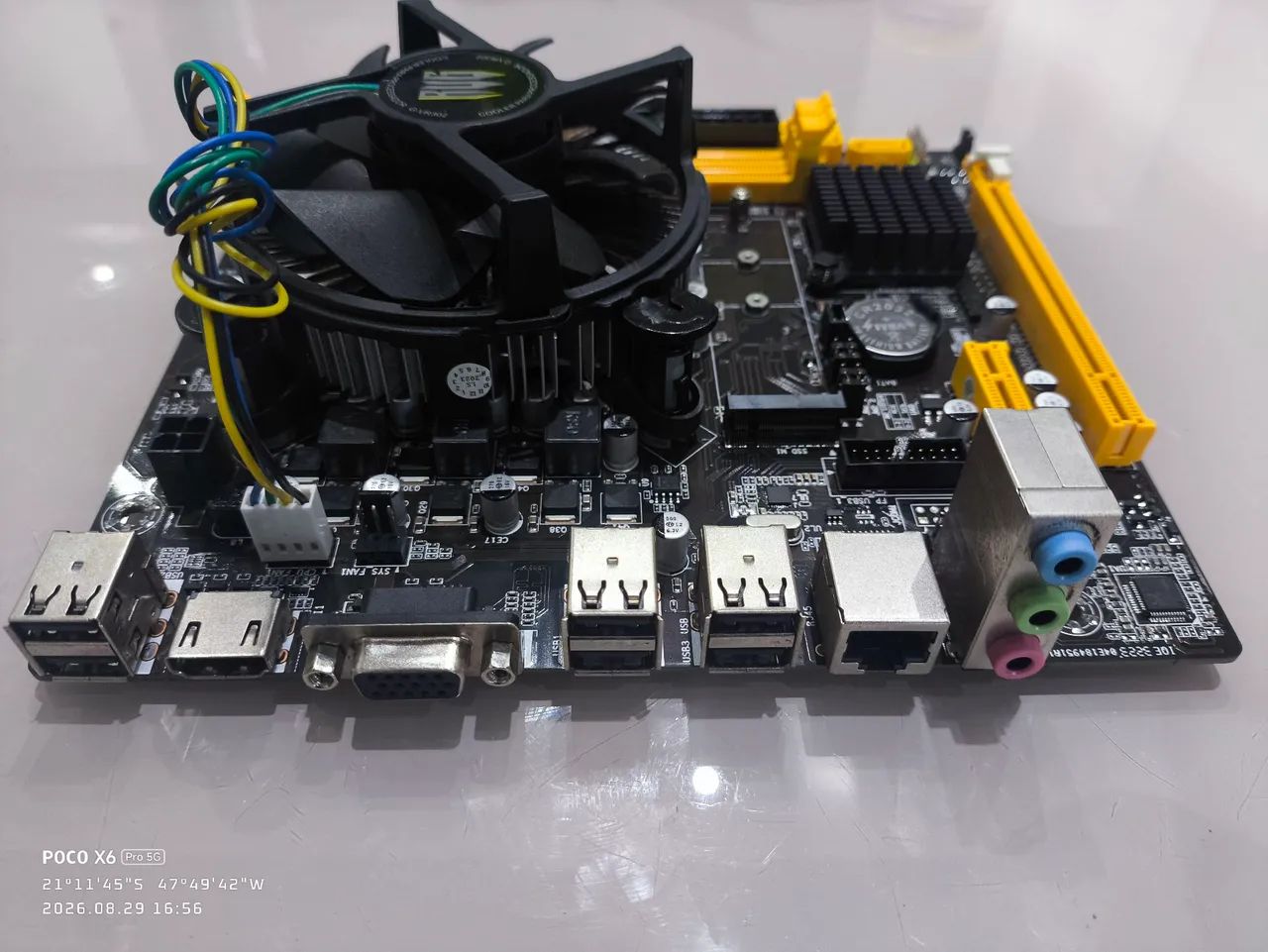 Placa mãe+ Processador i3 - Foto 2