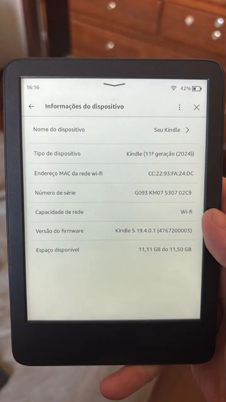 Kindle 11ª Geração 2024 - Foto 2
