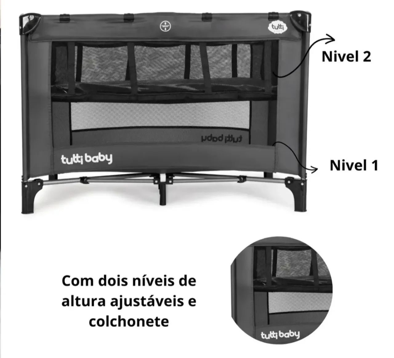 Berço portátil  - Foto 4