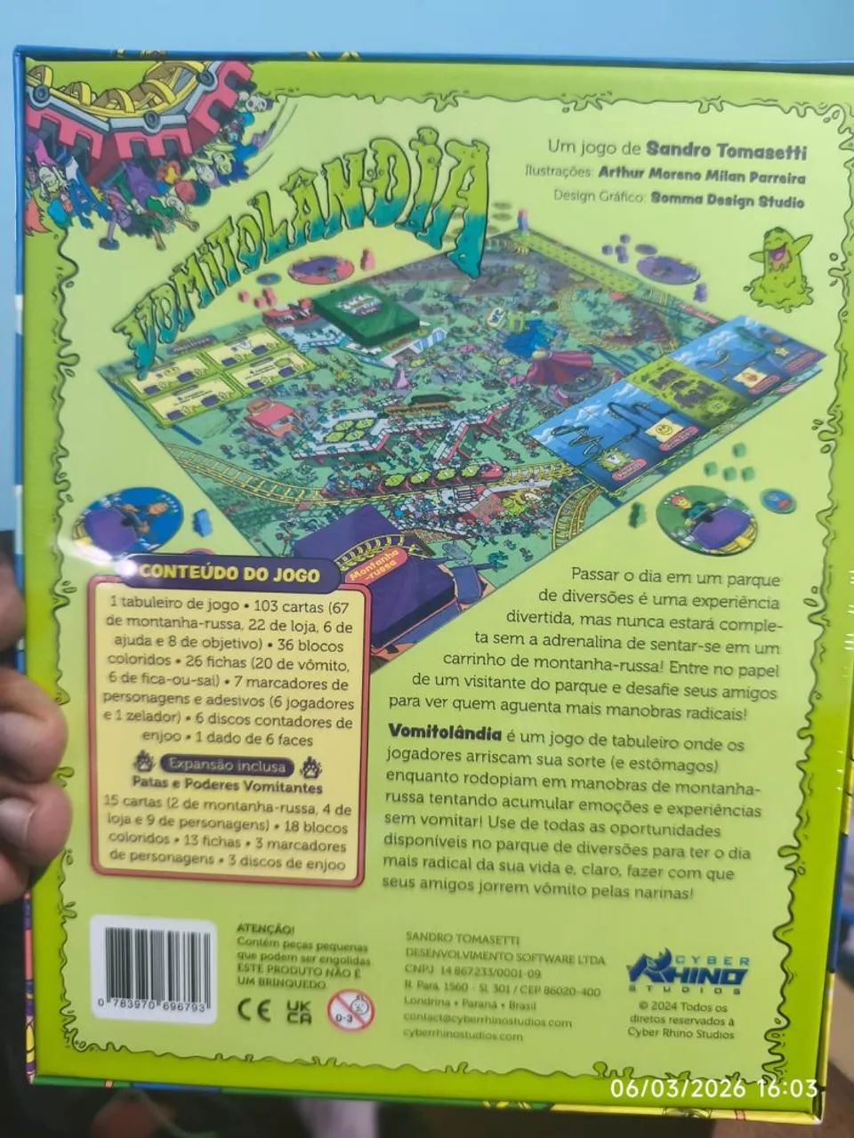 Vomitolandia Boardgame(Lacrado) - Foto 2