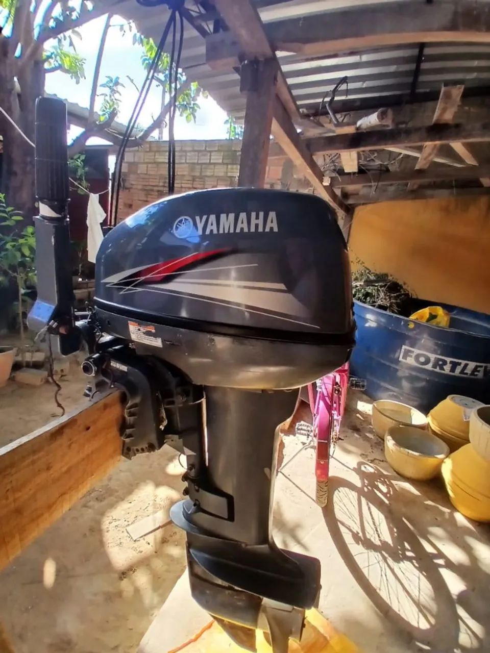 Motor Yamaha 15HP/2tempo  - Foto 3