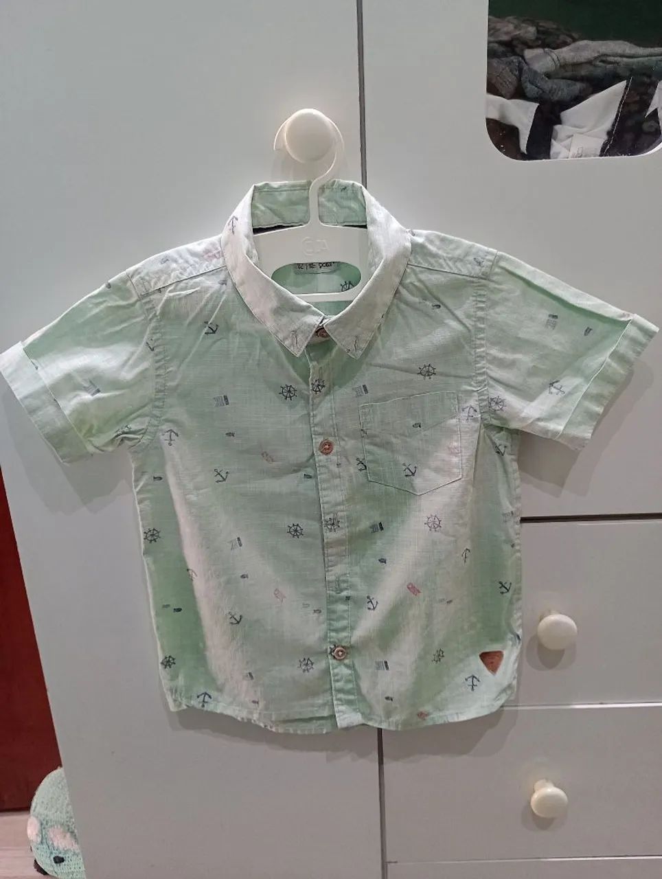 Camisa manga curta infantil 