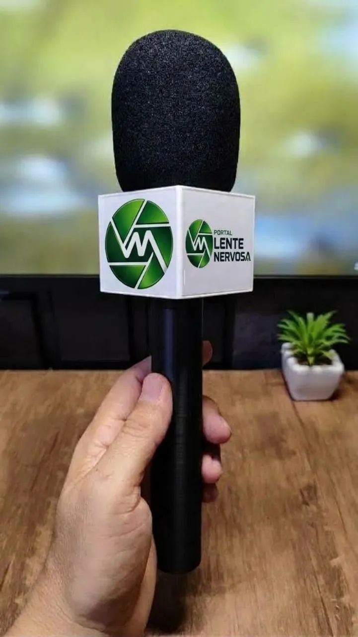 Microfone Bastão Personalizado Para Lapela  - Foto 5