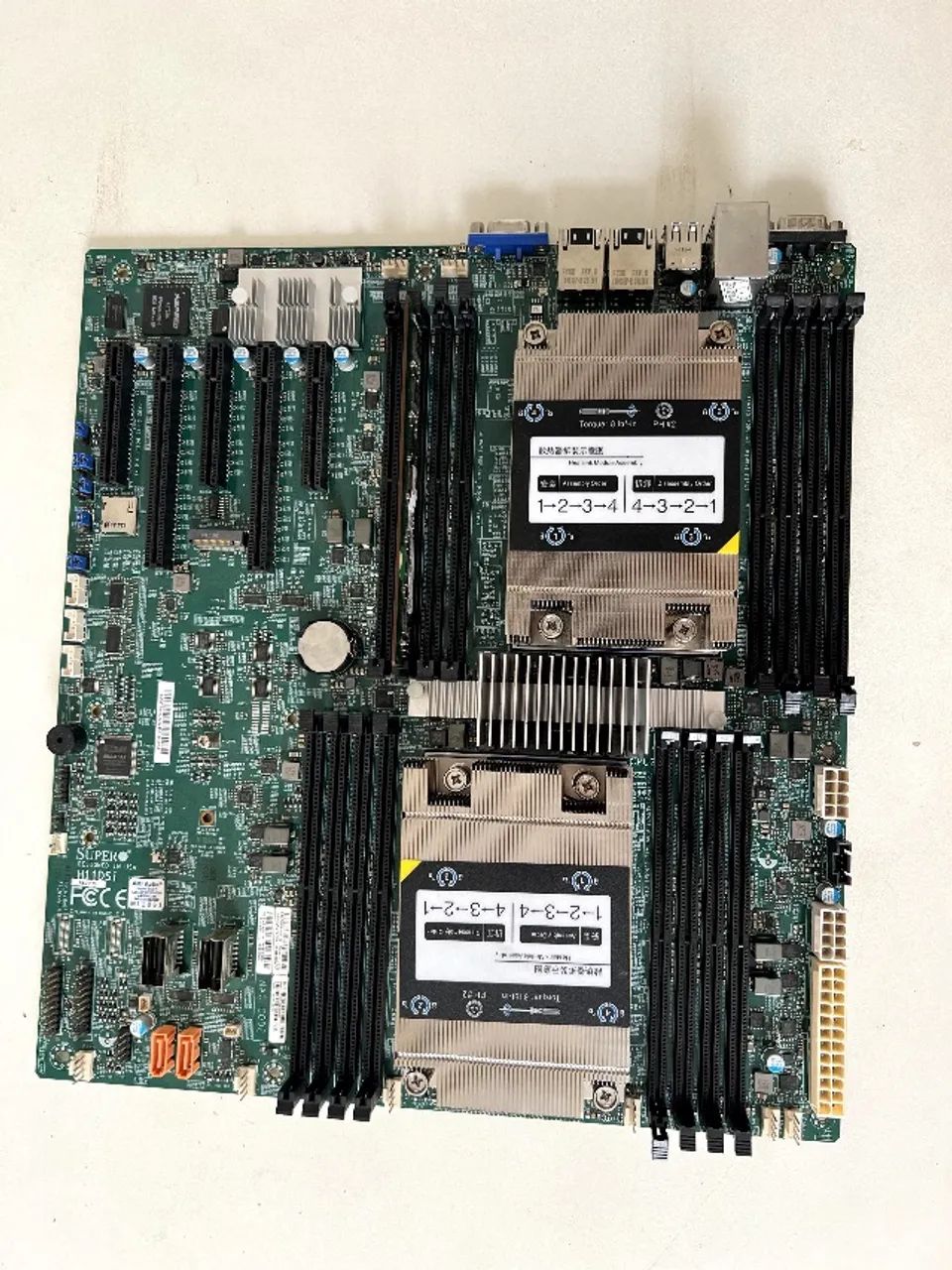 Processador / CPU Epyc: motherboard supermicro H11DSi + 2 7551 - Foto 2