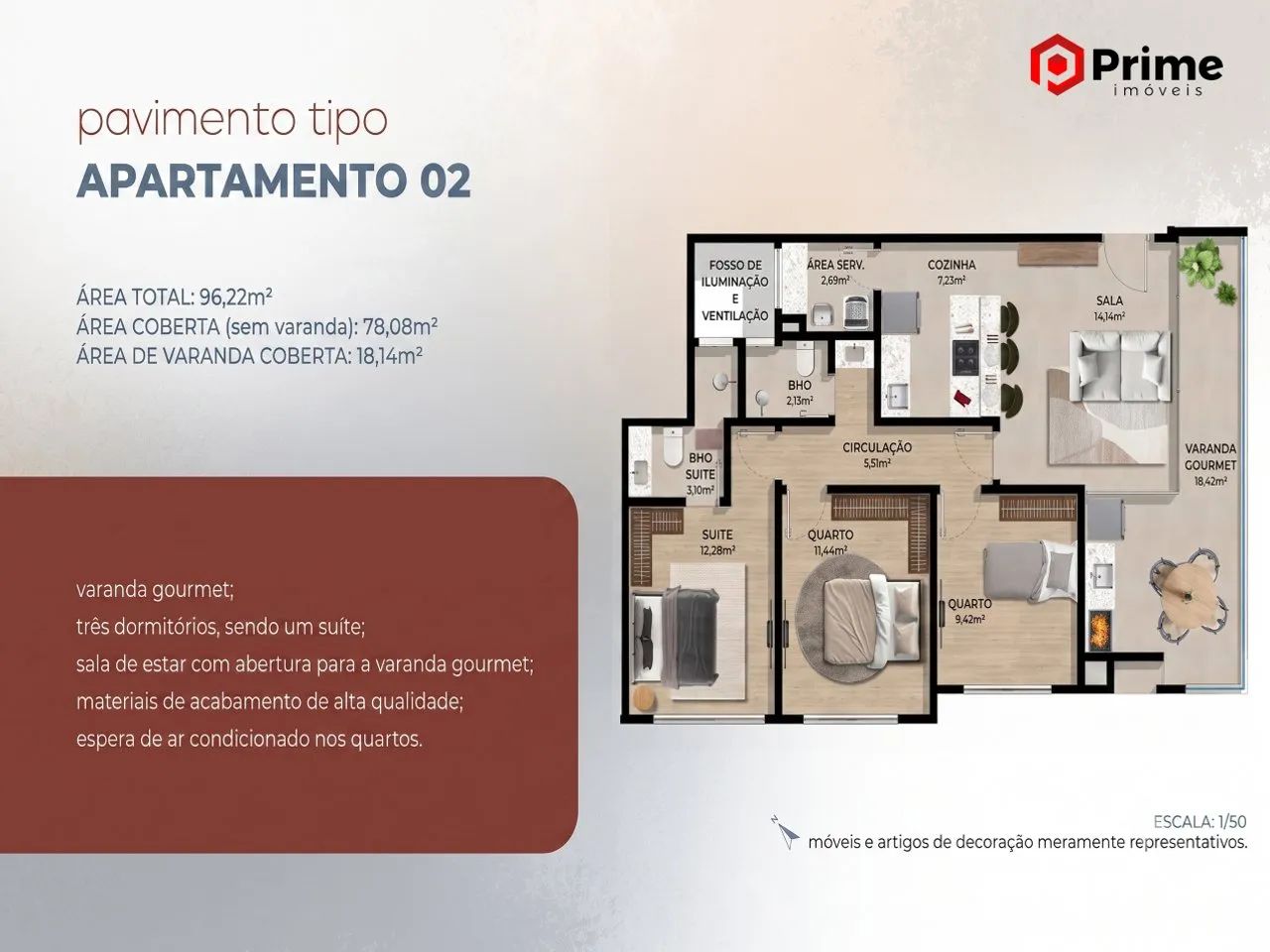 APARTAMENTO - 3 dormitórios - IRIRI - ANCHIETA - Foto 3
