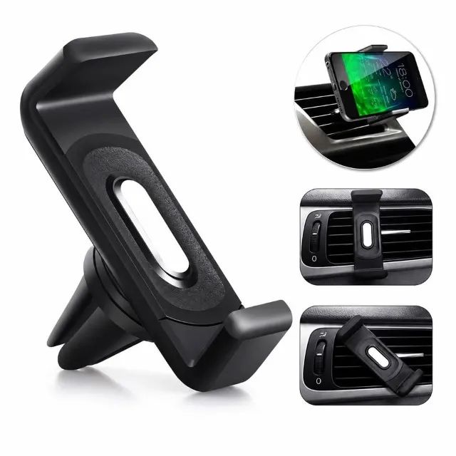 Suporte de Celular 360° para Carro - Fixação na Ventilação, Ajustável e Resistente - Foto 2