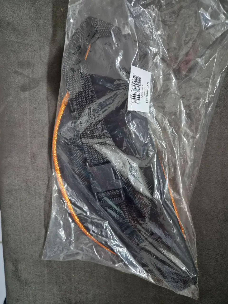 Pochete MAC Original Brilhante Laranja - Foto 4