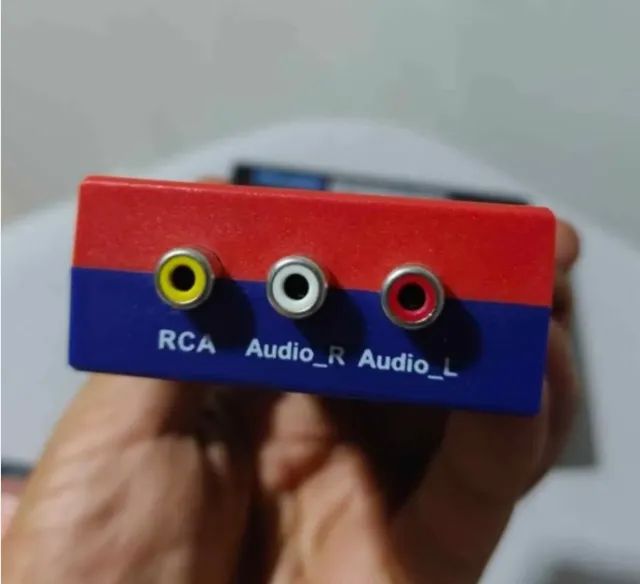 Retroscaler 2x Conversor Av, S-video e video componente Para Hdmi - Foto 5