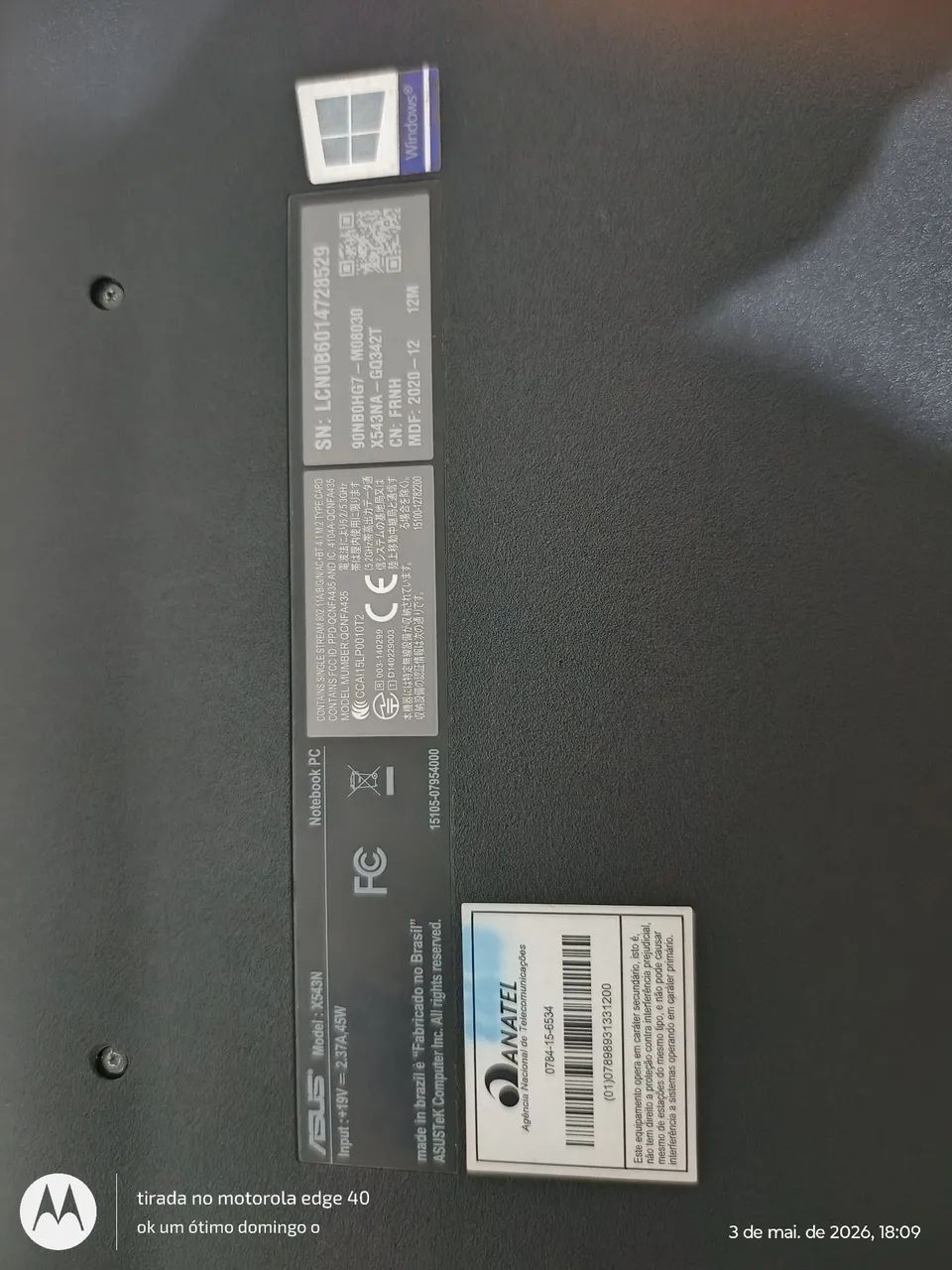 Notebook Asus - Foto 5
